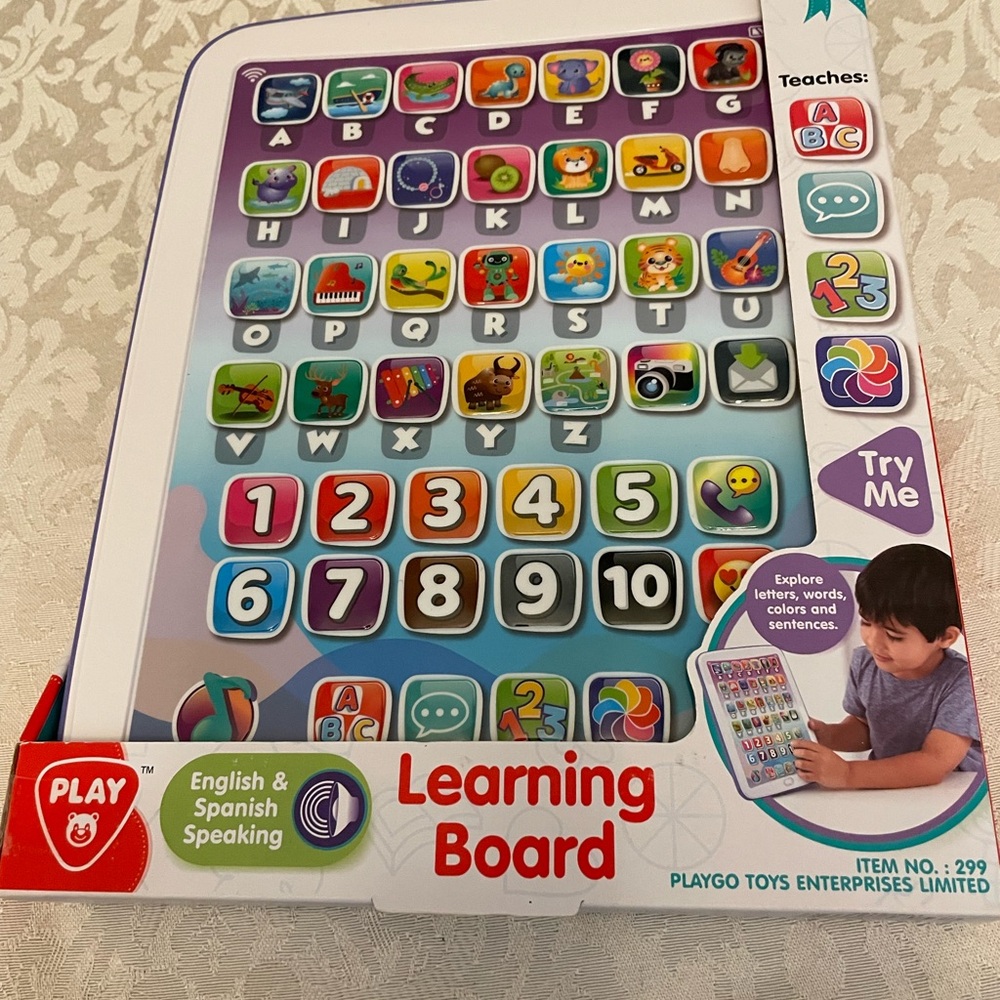 Interactive Learning Board - Multicolor